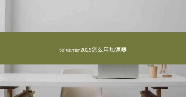 telgamer2025怎么用加速器