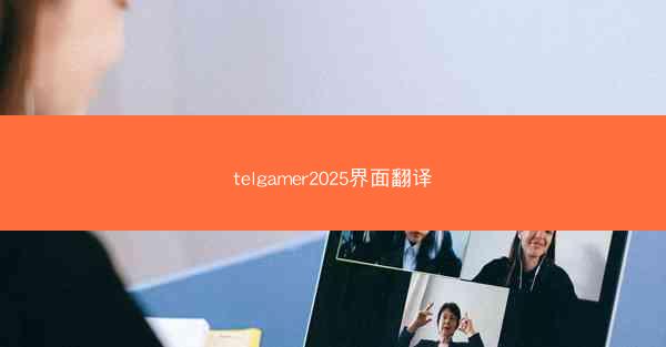 telgamer2025界面翻译