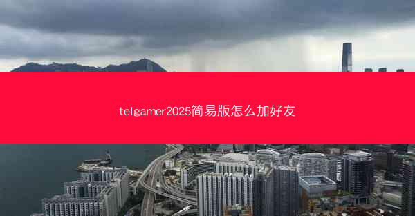 telgamer2025简易版怎么加好友