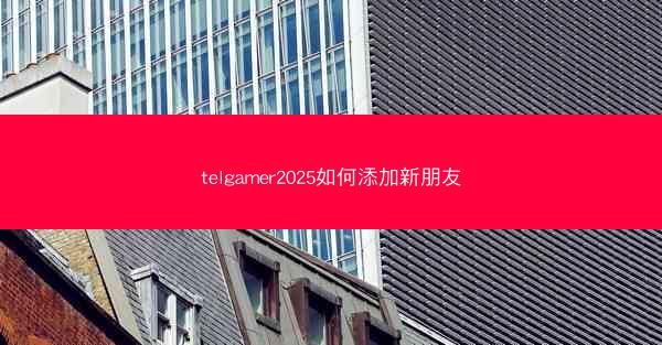 telgamer2025如何添加新朋友