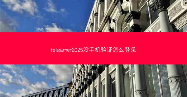 telgamer2025没手机验证怎么登录