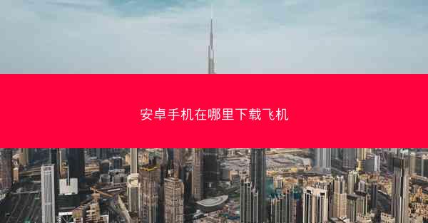 安卓手机在哪里下载飞机