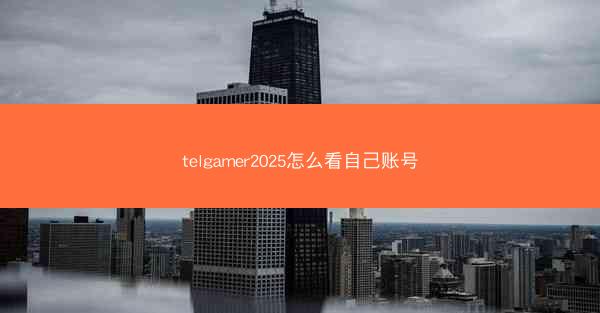 telgamer2025怎么看自己账号