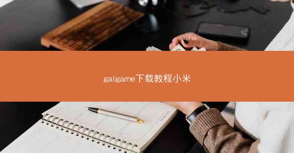 galgame下载教程小米