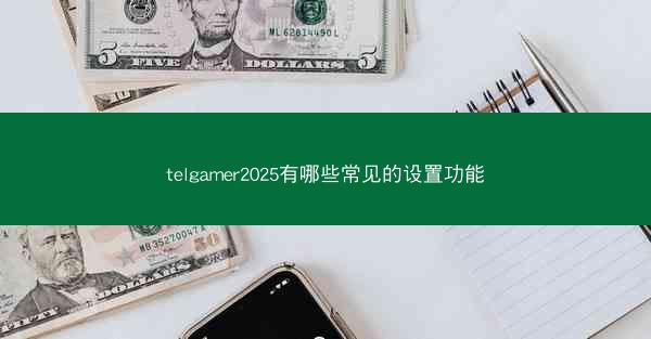 telgamer2025有哪些常见的设置功能