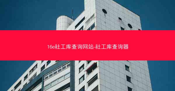 16e社工库查询网站-社工库查询器