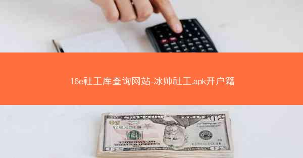 16e社工库查询网站-冰帅社工.apk开户籍