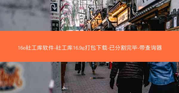16e社工库软件-社工库16.9g打包下载-已分割完毕-带查询器