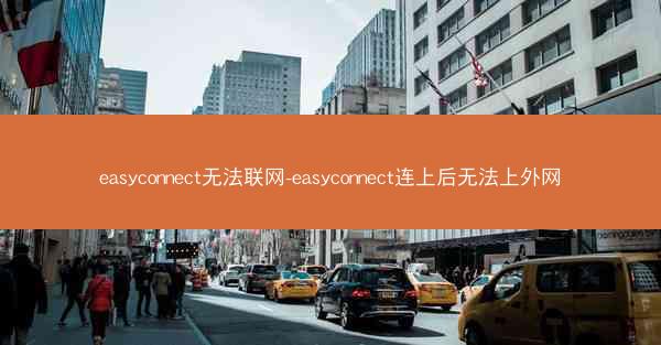 easyconnect无法联网-easyconnect连上后无法上外网