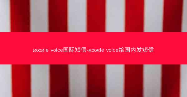 google voice国际短信-google voice给国内发短信