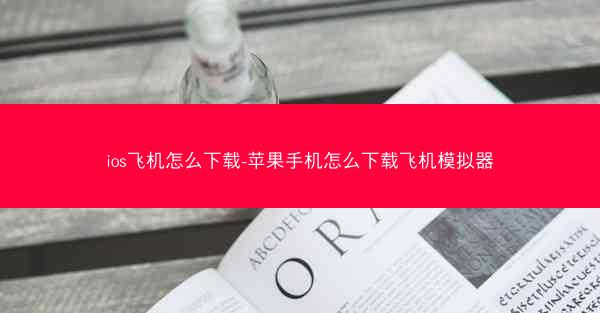 ios飞机怎么下载-苹果手机怎么下载飞机模拟器