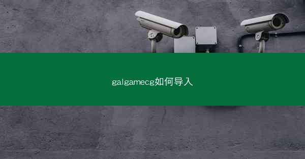 galgamecg如何导入