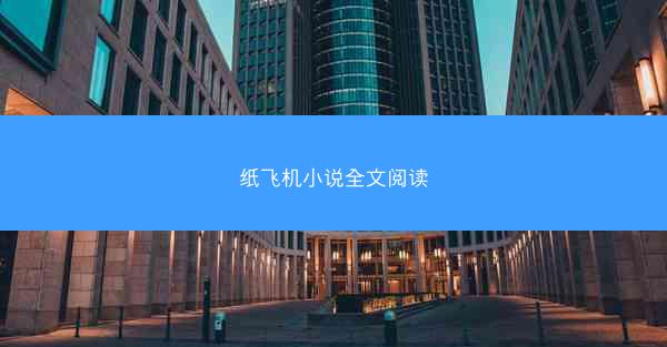 纸飞机小说全文阅读