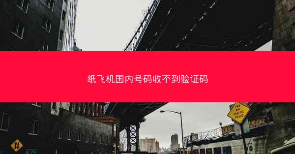 纸飞机国内号码收不到验证码