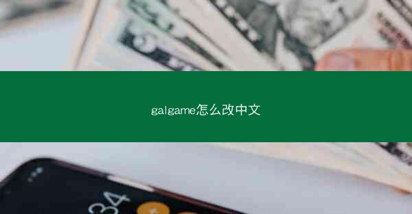galgame怎么改中文