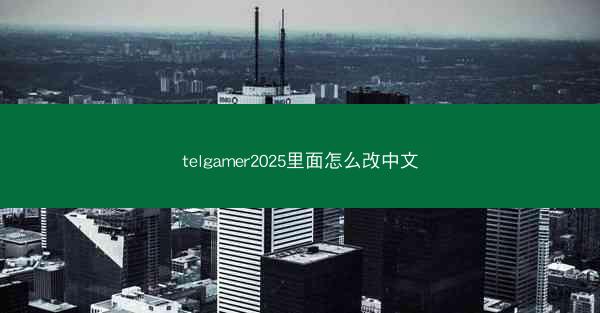 telgamer2025里面怎么改中文