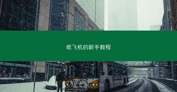 纸飞机的新手教程