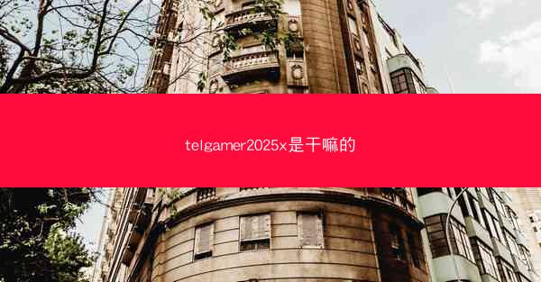 telgamer2025x是干嘛的