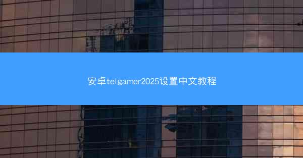 安卓telgamer2025设置中文教程