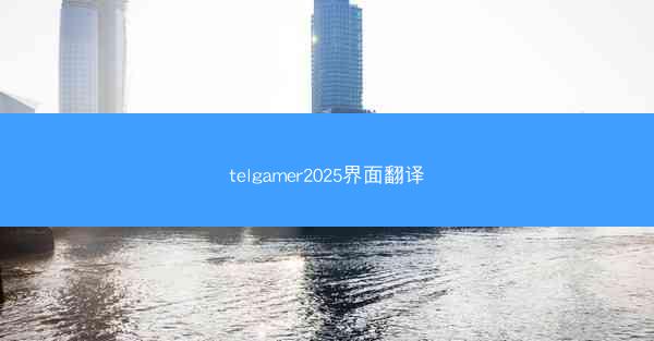 telgamer2025界面翻译