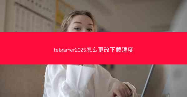 telgamer2025怎么更改下载速度