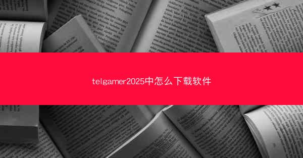 telgamer2025中怎么下载软件