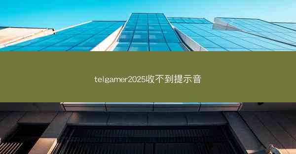 telgamer2025收不到提示音