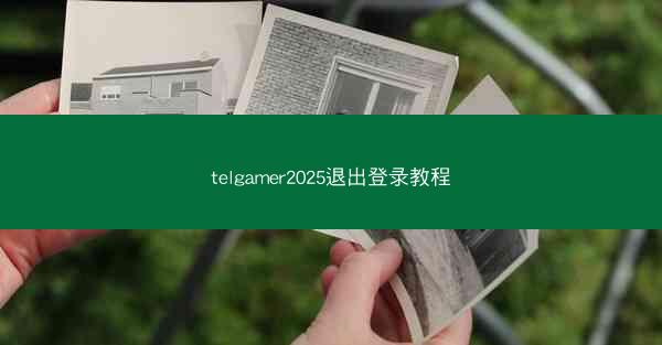 telgamer2025退出登录教程