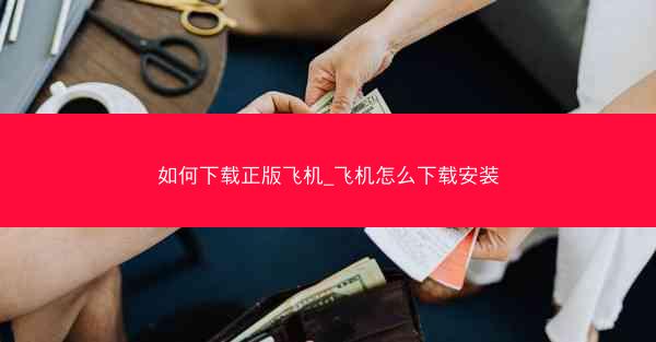 如何下载正版飞机_飞机怎么下载安装