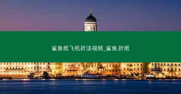 鲨鱼纸飞机折法视频_鲨鱼,折纸