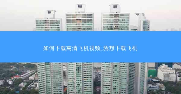 如何下载高清飞机视频_我想下载飞机