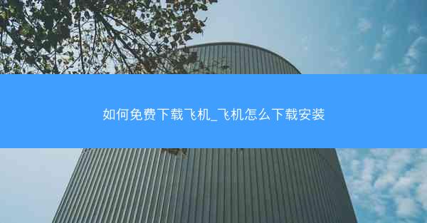 如何免费下载飞机_飞机怎么下载安装
