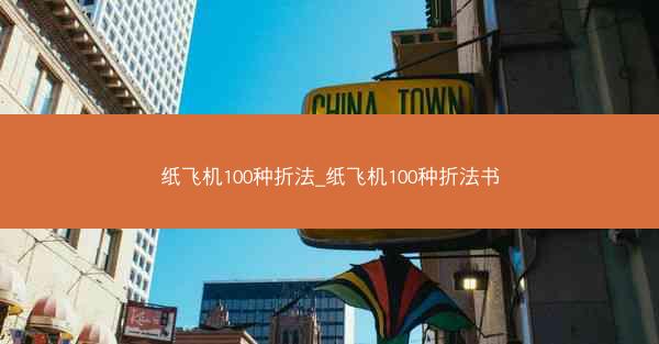 纸飞机100种折法_纸飞机100种折法书