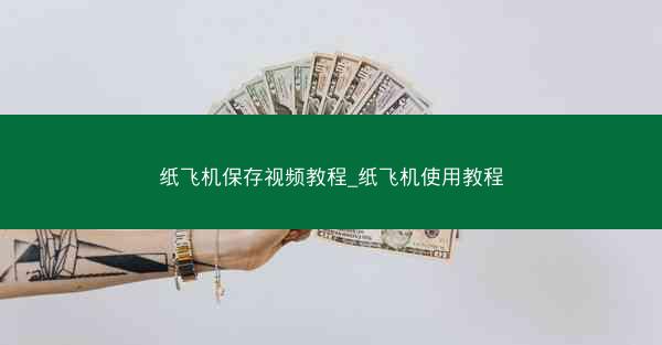 纸飞机保存视频教程_纸飞机使用教程