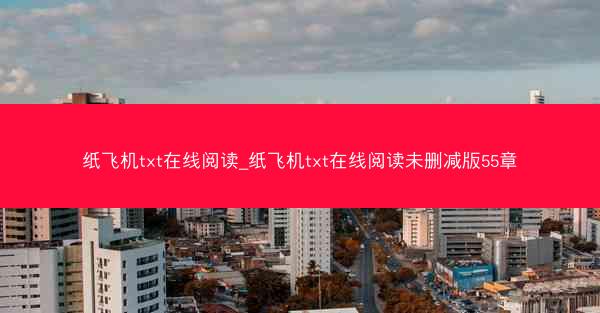 纸飞机txt在线阅读_纸飞机txt在线阅读未删减版55章