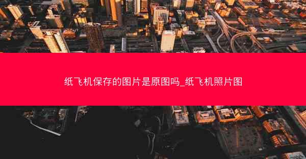 纸飞机保存的图片是原图吗_纸飞机照片图