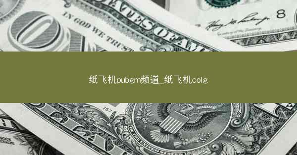 纸飞机pubgm频道_纸飞机colg