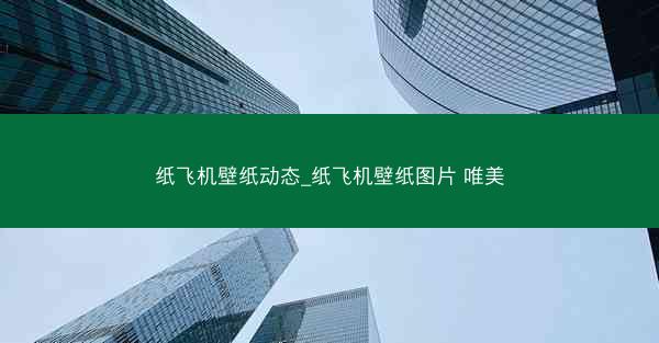 纸飞机壁纸动态_纸飞机壁纸图片 唯美