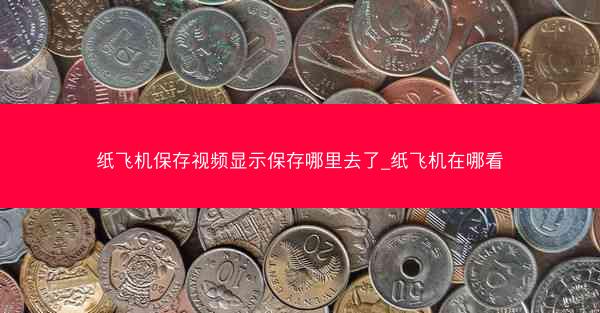 纸飞机保存视频显示保存哪里去了_纸飞机在哪看