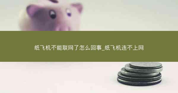 纸飞机不能联网了怎么回事_纸飞机连不上网