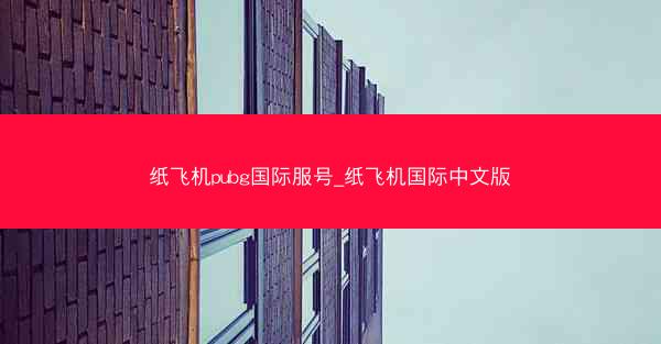 纸飞机pubg国际服号_纸飞机国际中文版