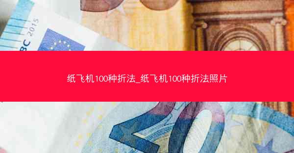 纸飞机100种折法_纸飞机100种折法照片