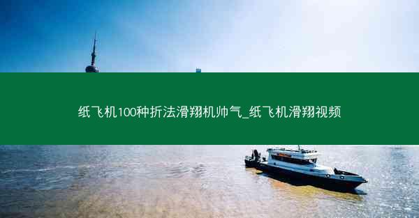 纸飞机100种折法滑翔机帅气_纸飞机滑翔视频