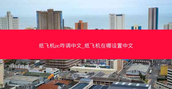 纸飞机pc咋调中文_纸飞机在哪设置中文