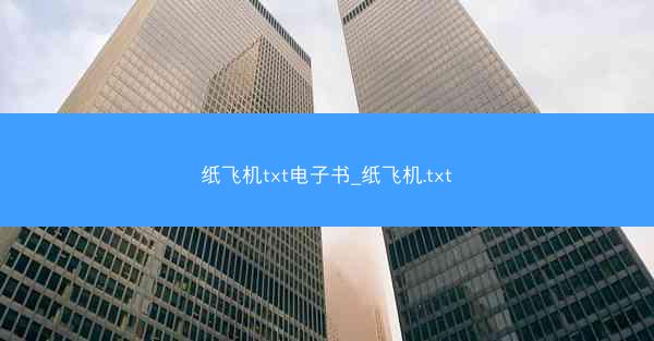 纸飞机txt电子书_纸飞机.txt