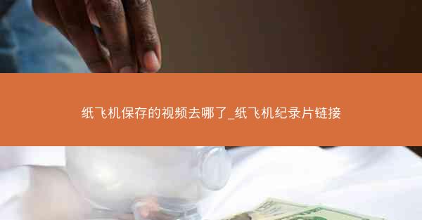 纸飞机保存的视频去哪了_纸飞机纪录片链接
