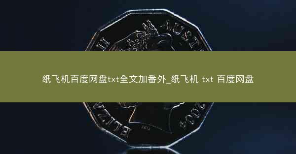 纸飞机百度网盘txt全文加番外_纸飞机 txt 百度网盘