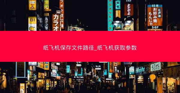 纸飞机保存文件路径_纸飞机获取参数