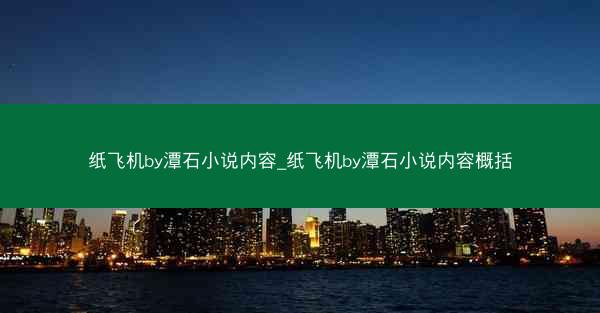 纸飞机by潭石小说内容_纸飞机by潭石小说内容概括