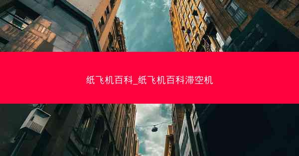 纸飞机百科_纸飞机百科滞空机